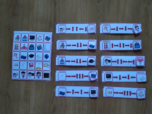 Juego Montessori: Robótica Instrucciones