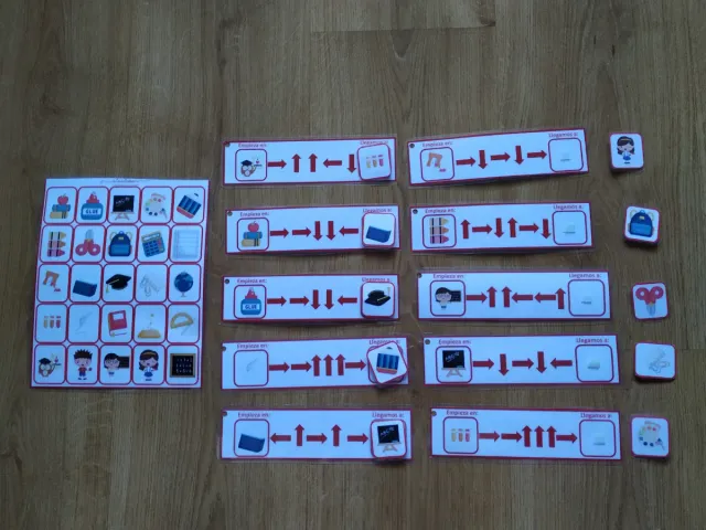 Juego Montessori: Robótica Instrucciones