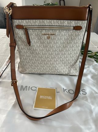 Bolso Michael Kors Original Beige/Marrón