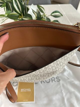 Bolso Michael Kors Original Beige/Marrón