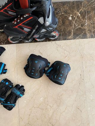 kit completo Patines en línea y protecciones