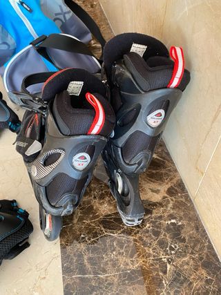kit completo Patines en línea y protecciones