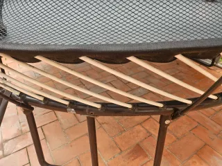 Cama elástica con red de seguridad