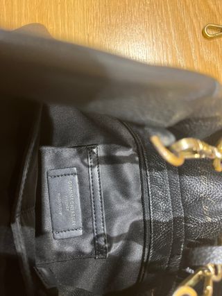 Bolso Gianni Chiarini Piel Negro Dos correas