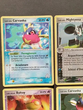 Carte Pokémon Team Magma vs Team Idro