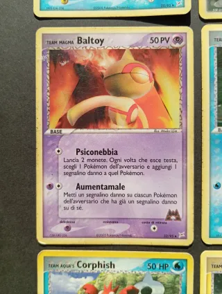 Carte Pokémon Team Magma vs Team Idro