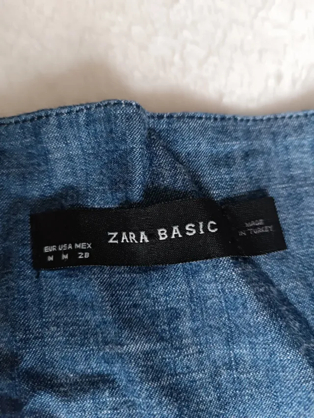 Vestido vaquero corto