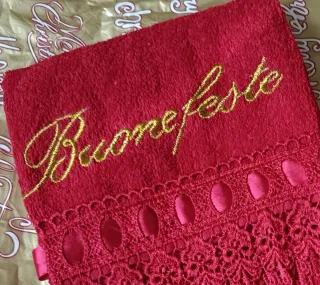 Set 2 asciugamani design natalizio