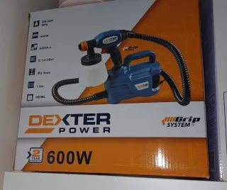 Pistola Pintura Eléctrica Dexter 600W 1000L/min