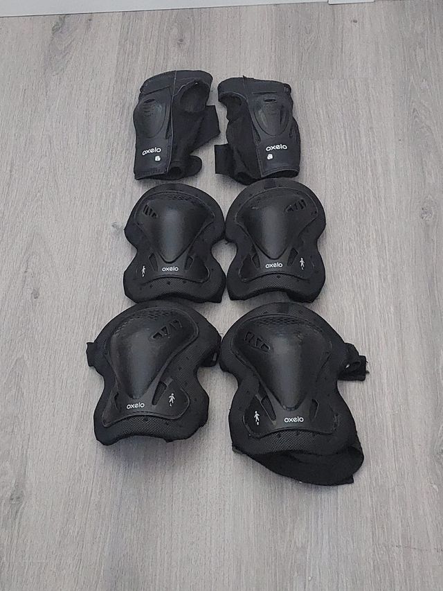 Protecciones Oxelo para patinaje