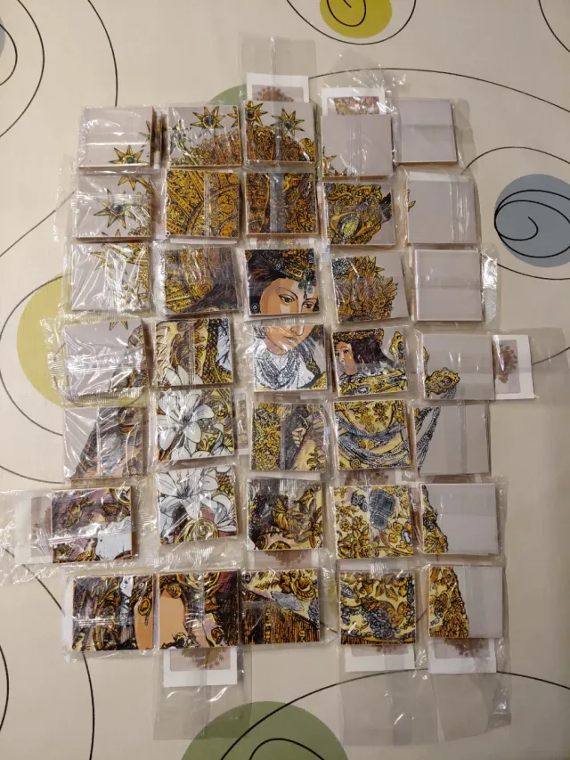 Cuadro Mosaico Virgen Desamparados