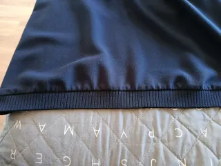 Vestido azul marino Zara