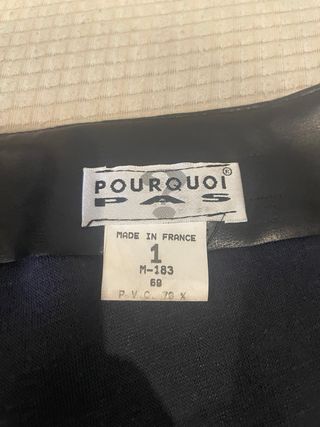 Falda efecto piel negra