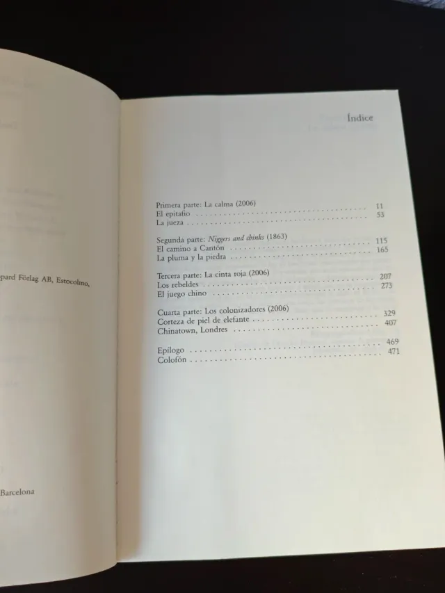 El chino (Andanzas/ Adventures) (Spanish Edition)