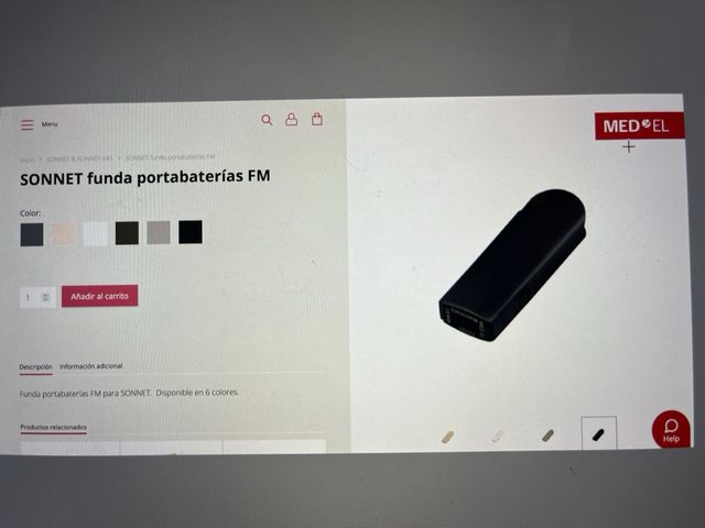 Funda portabaterías FM Sonnet 2 Med-El