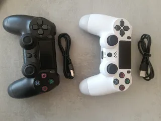 Mandos DUALSHOCK PS4 (Negro y Blanco)