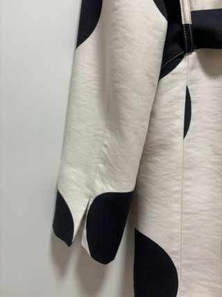 Americana Zara lunares beige y negro Talla L