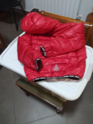 Giubbotto bambino rosso 4/5 anni