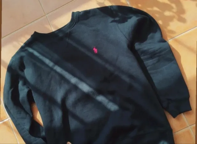 Sudadera Ralph Lauren Negra Talla M