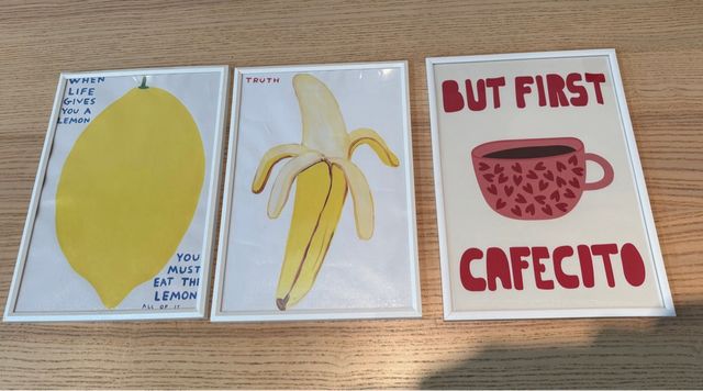 3 Cuadros decorativos