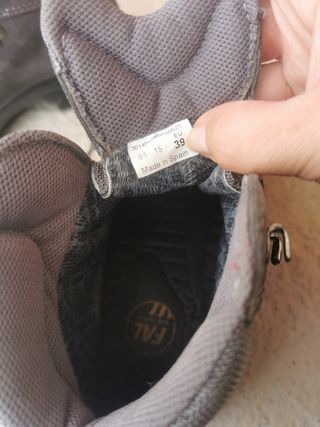 Botas de seguridad, grises