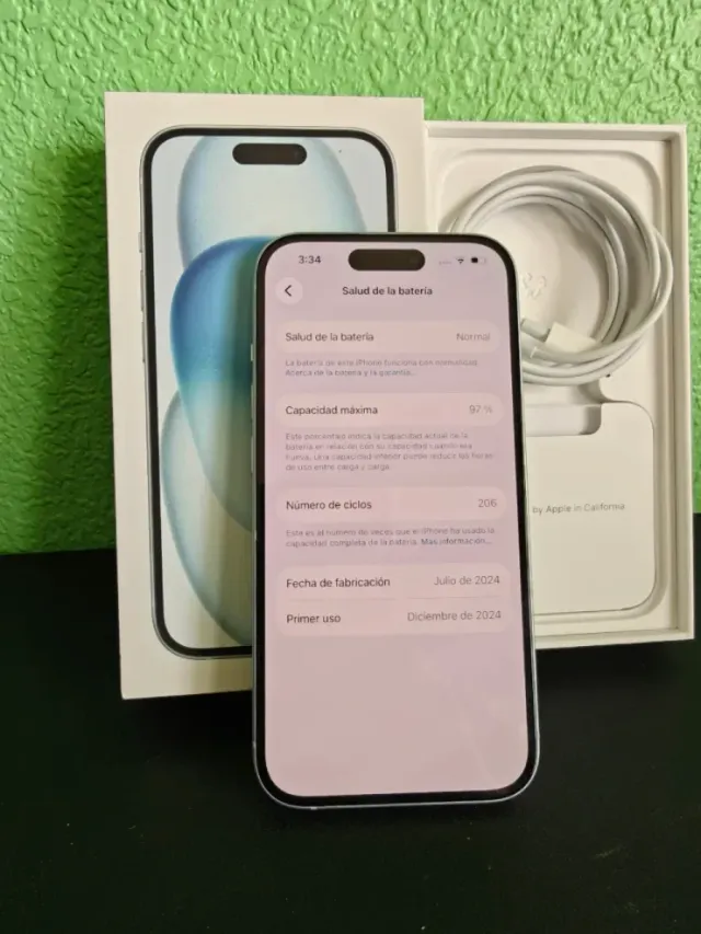 iPhone 15 128GB Azul