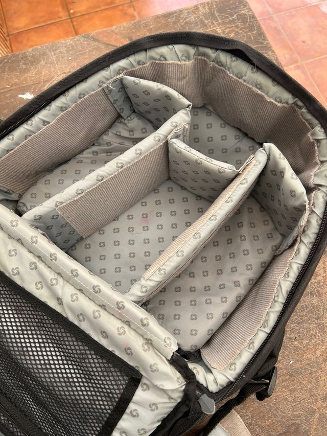 Mochila Trekking Negra Samsonite