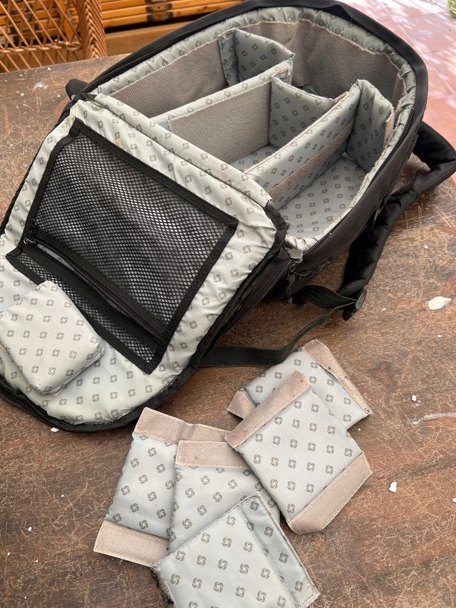 Mochila Trekking Negra Samsonite