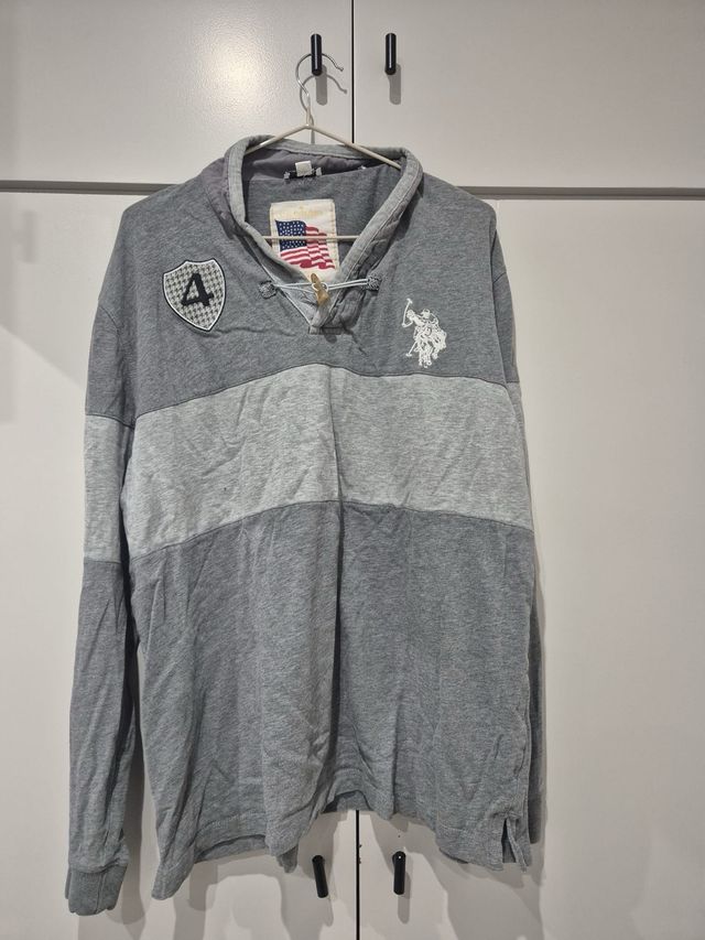 Polo Us polo Gris Talla 3xl