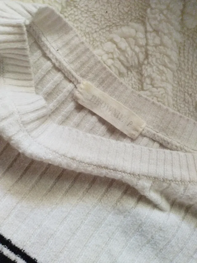 Conjunto vaqueros y jersey rayas