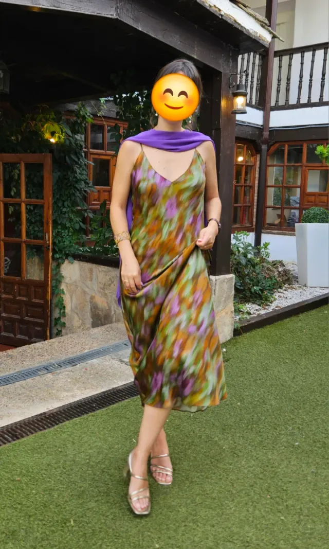 Vestido Zara Multicolor