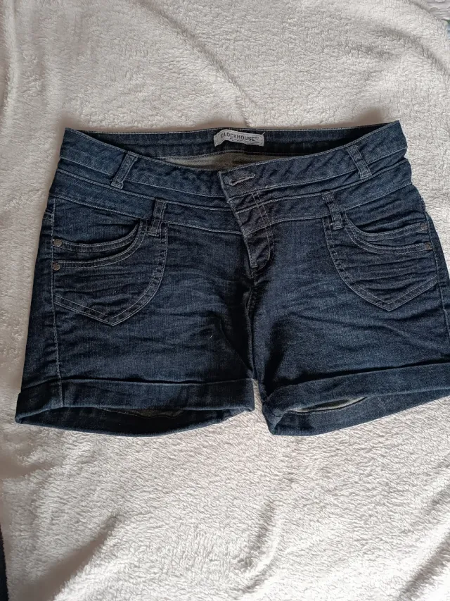 Shorts vaqueros Clockhouse azules
