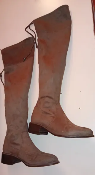 Botas altas marrones talla 37 nuevos