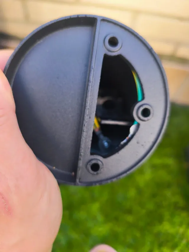 Columna exterior jardín 2 tomas NUEVA