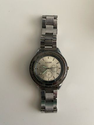 Reloj MAIDI plateado y gris
