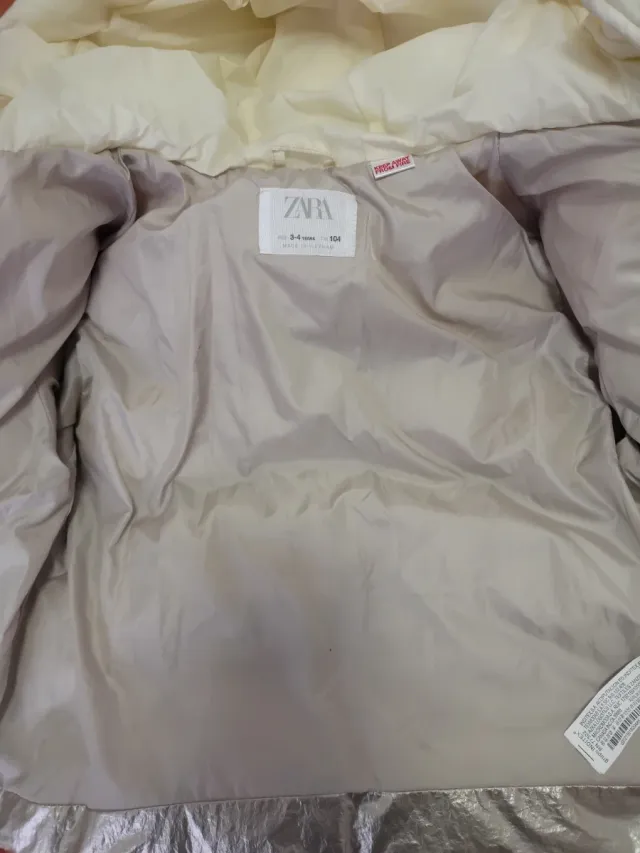 Anorak Zara Talla 104cm