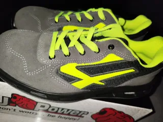 Scarpe antinfortunistiche UPower grigie/gialle