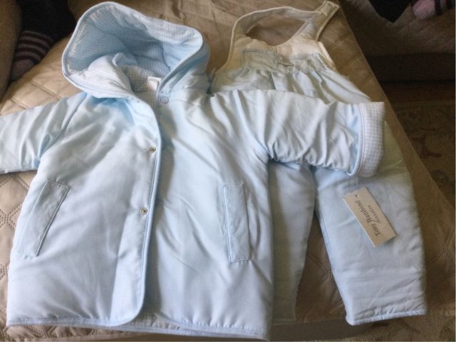 Conjunto niño: cazadora y pantalón azul