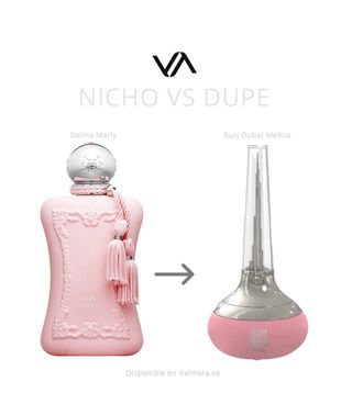 Perfume Melina Burj Dubai Rosa/Plata