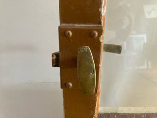 Puertas madera y cristal