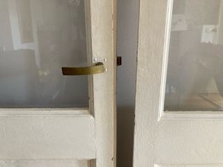 Puertas madera y cristal