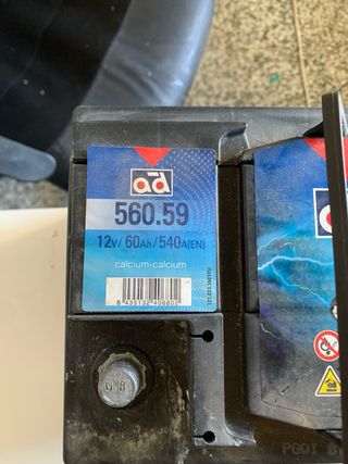 Batería Coche 12V 60Ah