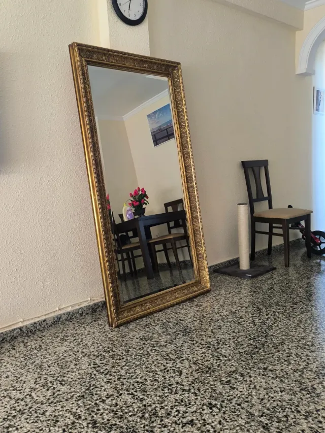 Espejo Barroco Dorado Grande