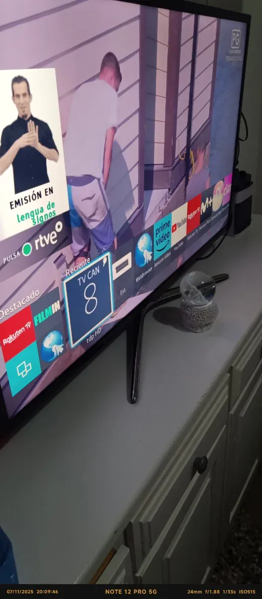 Smart TV Samsung Negra