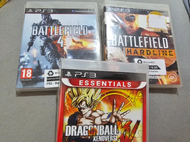 Imagen de Pack 3 Juegos PS3: Battlefield 4, Hardline, Dragon