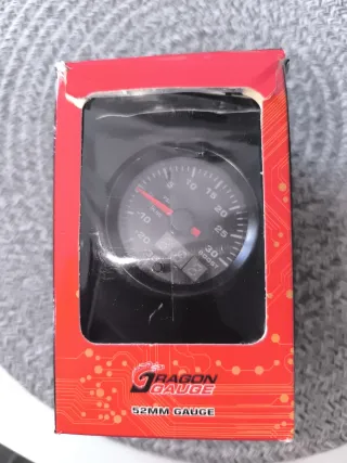 Manómetro Turbo Dragon 52mm PSI