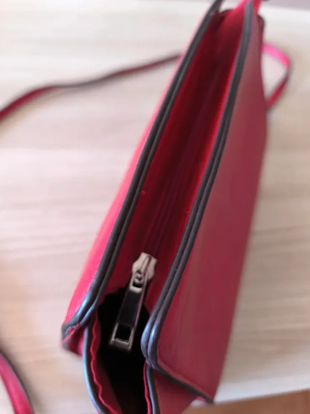 Bolso bandolera rojo