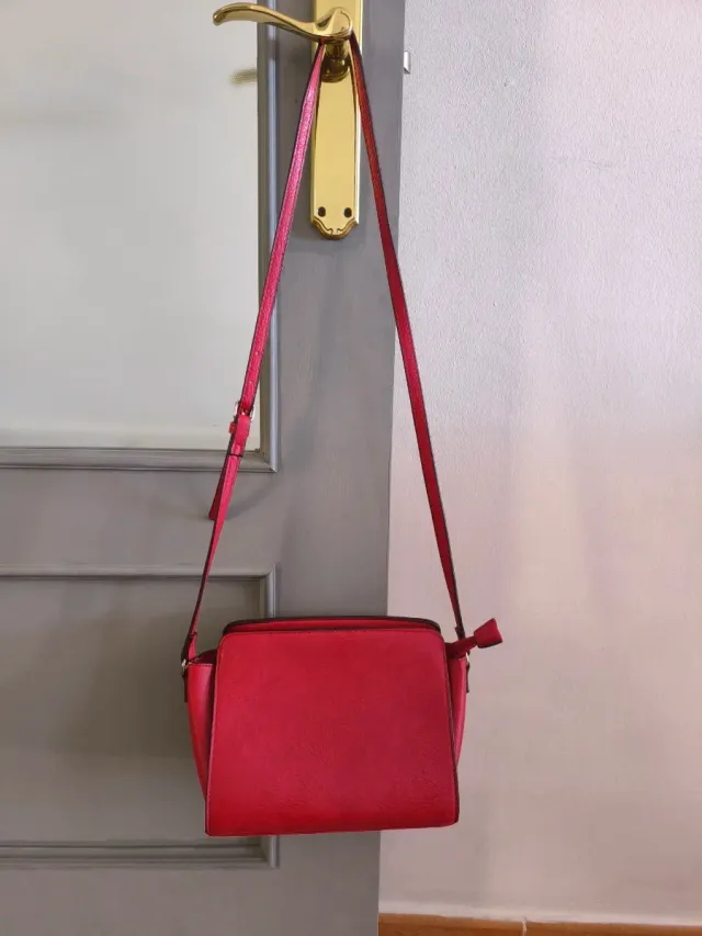 Bolso bandolera rojo