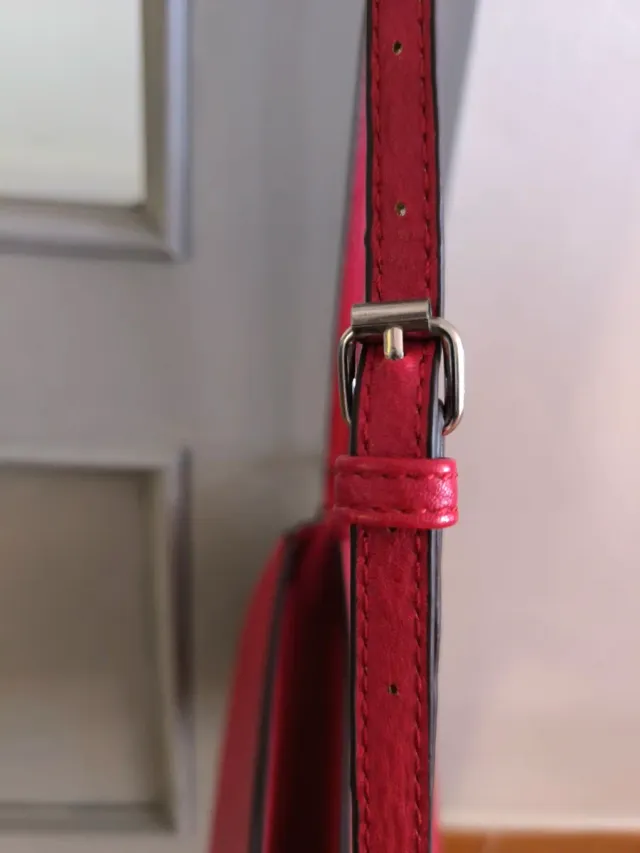 Bolso bandolera rojo
