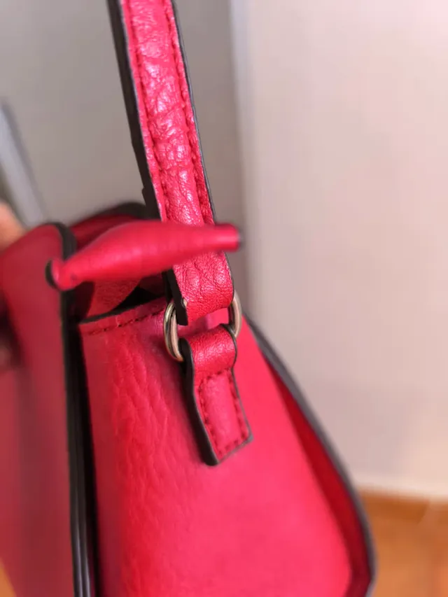 Bolso bandolera rojo